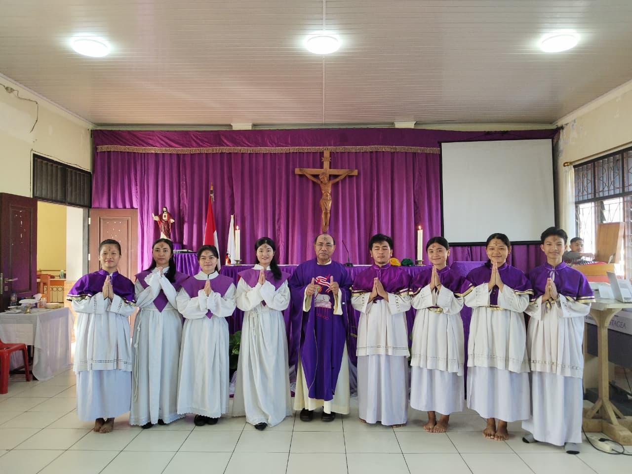 MISA RABU ABU STP DIAN MANADALA GUNUNGSITOLI KEUSKUPAN SIBOLGA 2026